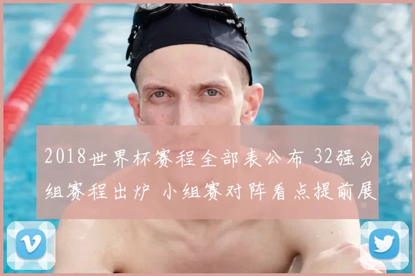 2018世界杯赛程全部表公布 32强分组赛程出炉 小组赛对阵看点提前展开